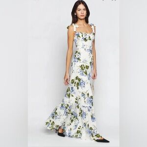Reformation Jasen Dress in Riviera.
NWT Size 6